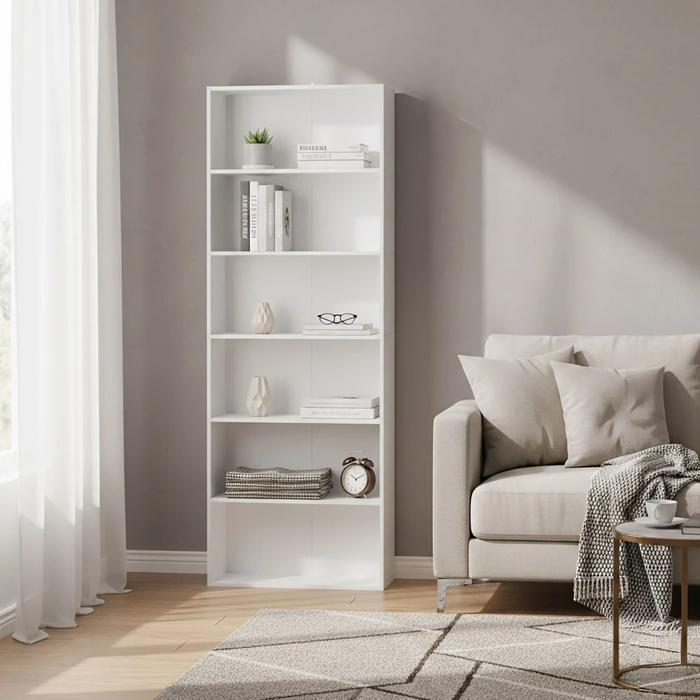 Relaxdays Knygų lentyna su reguliuojama lentyna