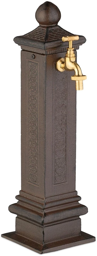 Relaxdays Antikinio stiliaus koloninis fontanas 47 cm