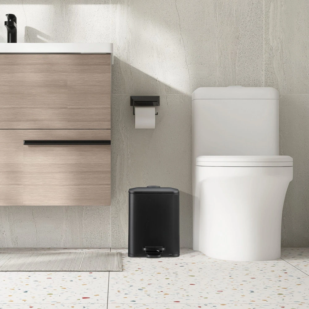 Relaxdays Siaura kosmetinė šiukšliadėžė 5 l