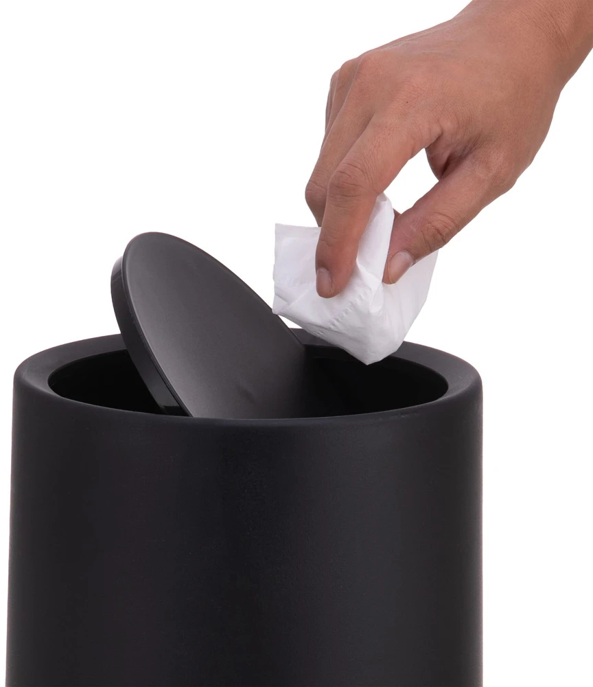 Relaxdays Kosmetinis šiukšliadėžė 6 l plastikas