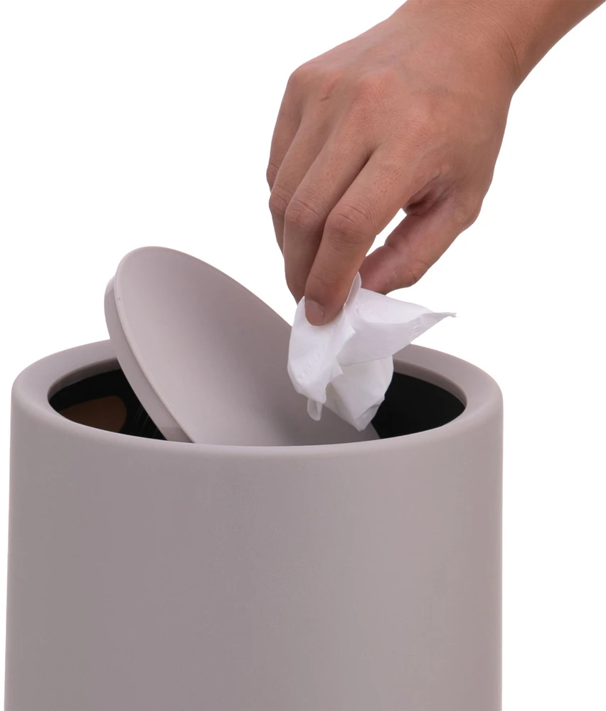 Relaxdays Kosmetinis šiukšliadėžė 6 l plastikas