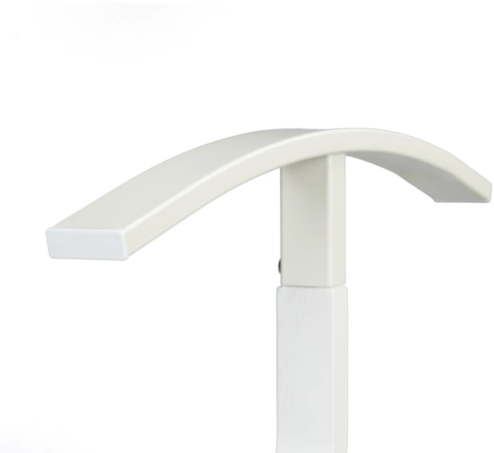 Relaxdays Kostiumo stovas 107 cm baltas