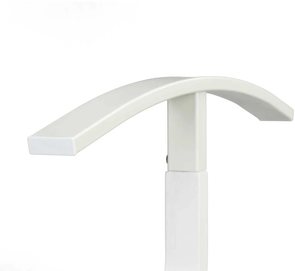 Relaxdays Kostiumo stovas 107 cm baltas