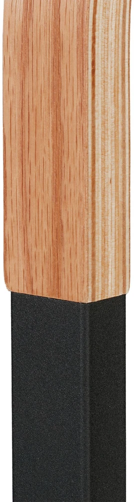 Relaxdays Kostiumo stovas 107 cm juodas/natūralus