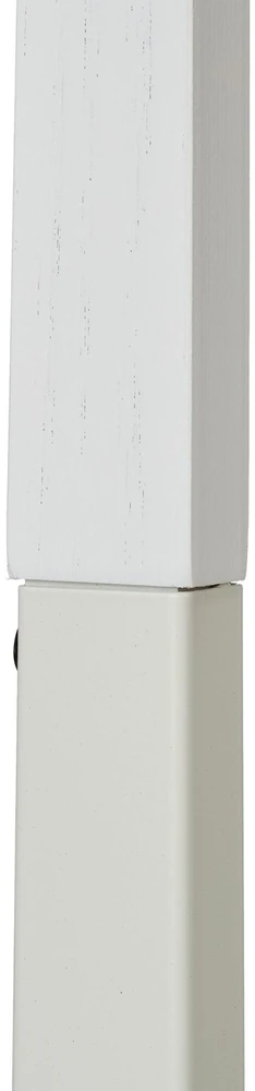 Relaxdays Kostiumo stovas 107 cm baltas