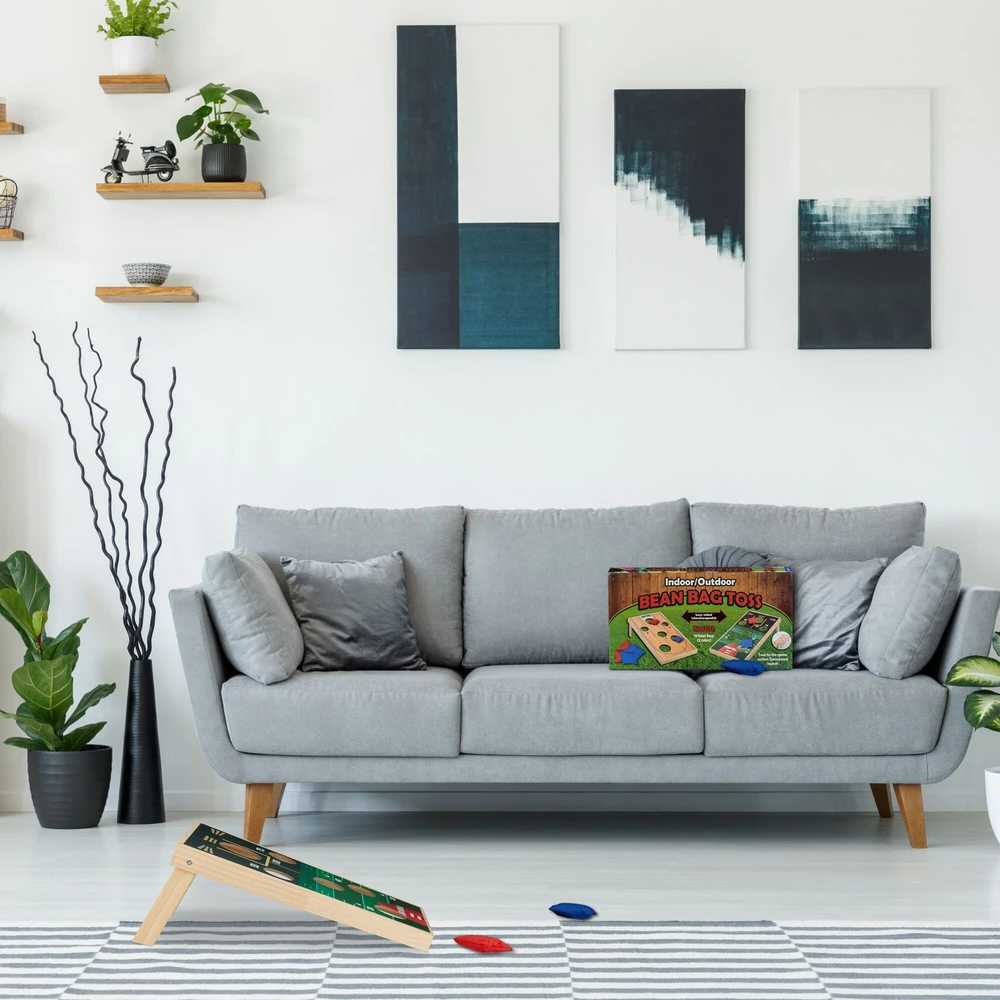 Relaxdays 11 dalių kukurūzų metimo žaidimas su maišeliais
