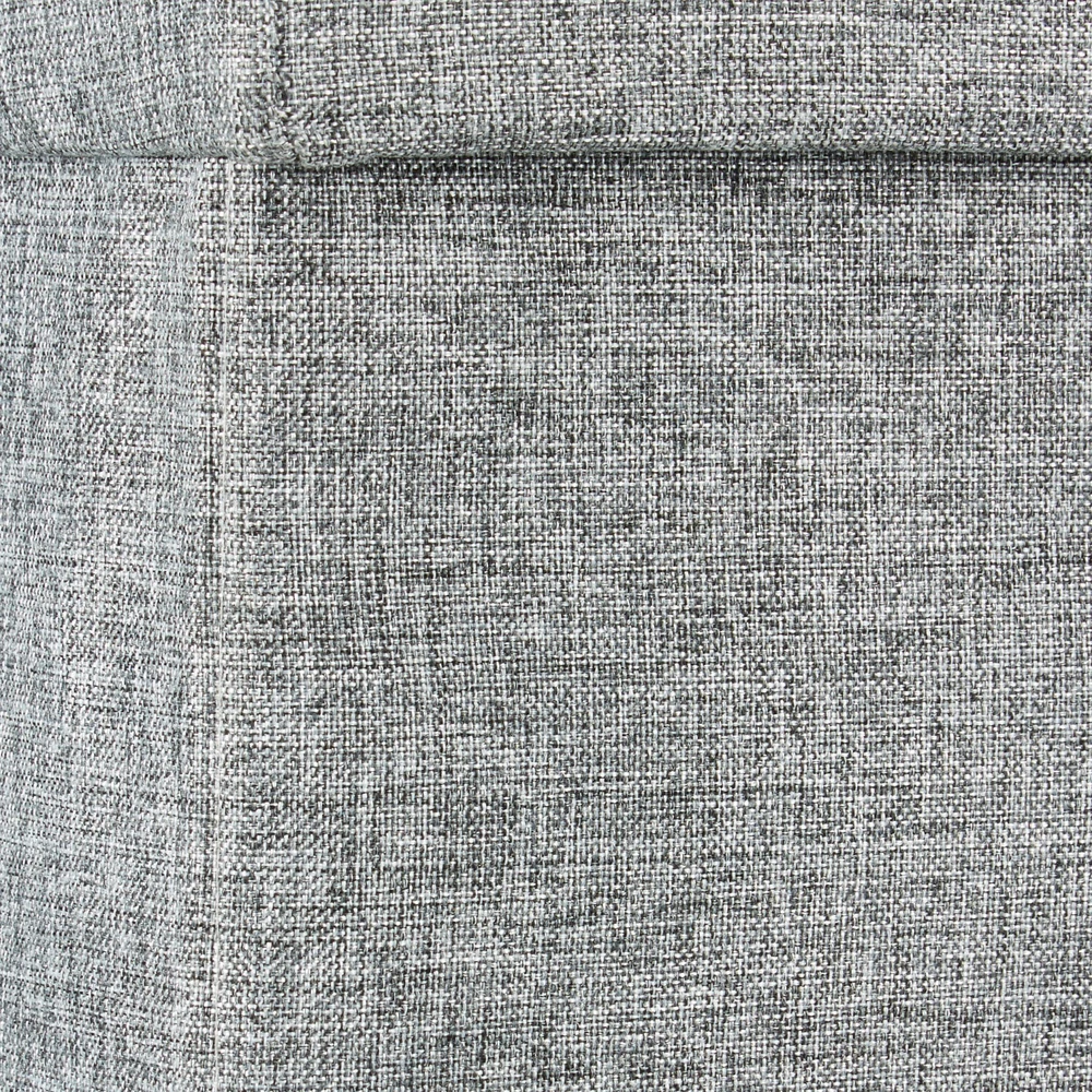 Relaxdays Laikymo pufas, 73x38x38 cm, pilka