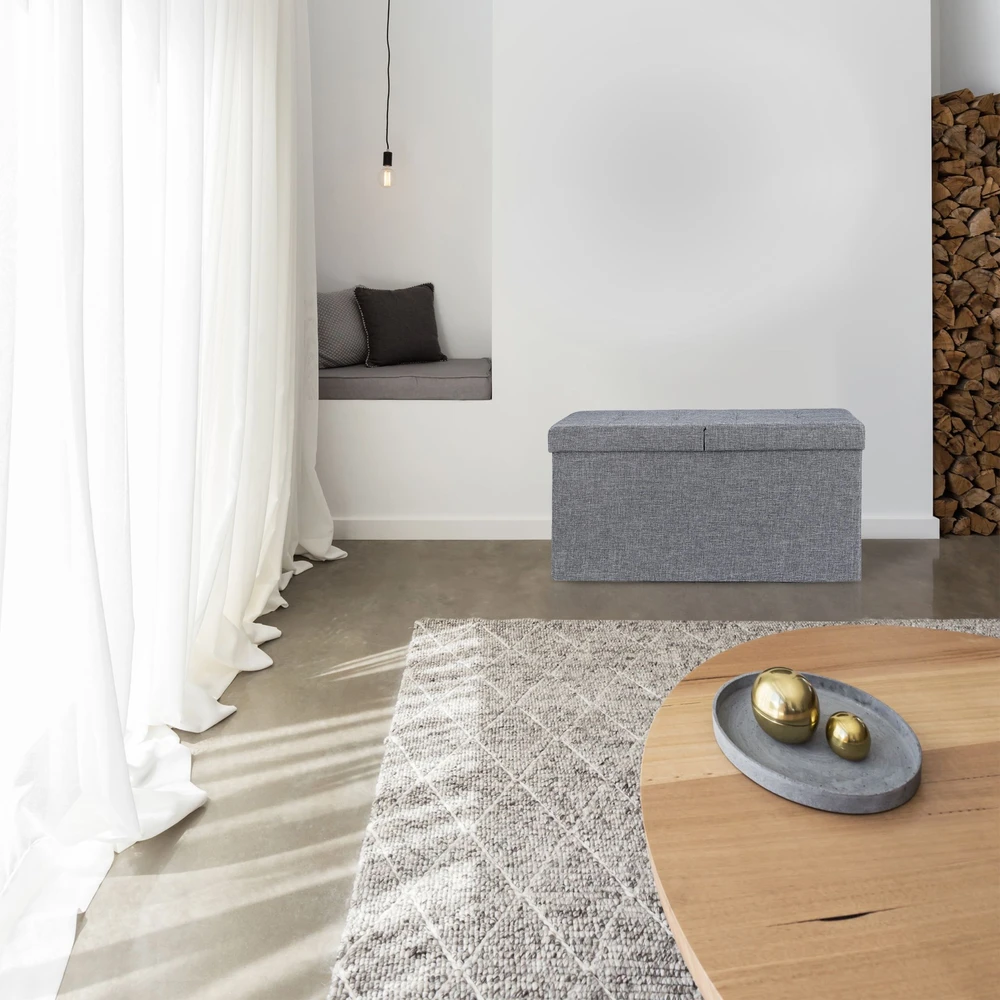 Relaxdays Laikymo suoliukas, 38.5x75.5x37.5 cm