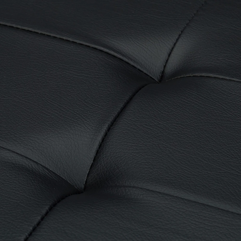 Relaxdays Laikymo suoliukas, sulankstomas, 76x38x38 cm, juodas