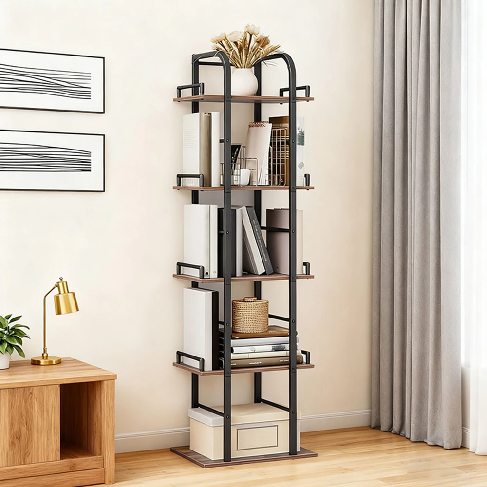 Relaxdays Laisvai pastatoma lentyna su 5 lentynomis