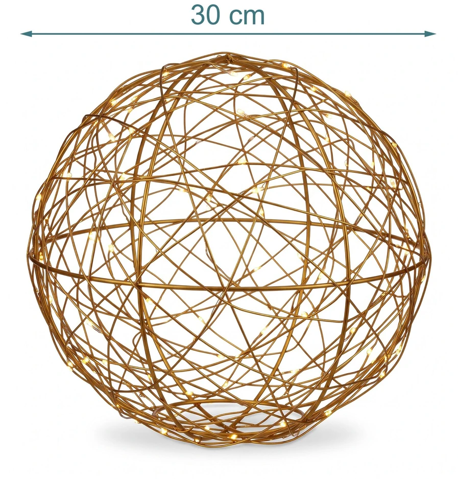 Relaxdays LED dekoratyvinė orbita 30 cm