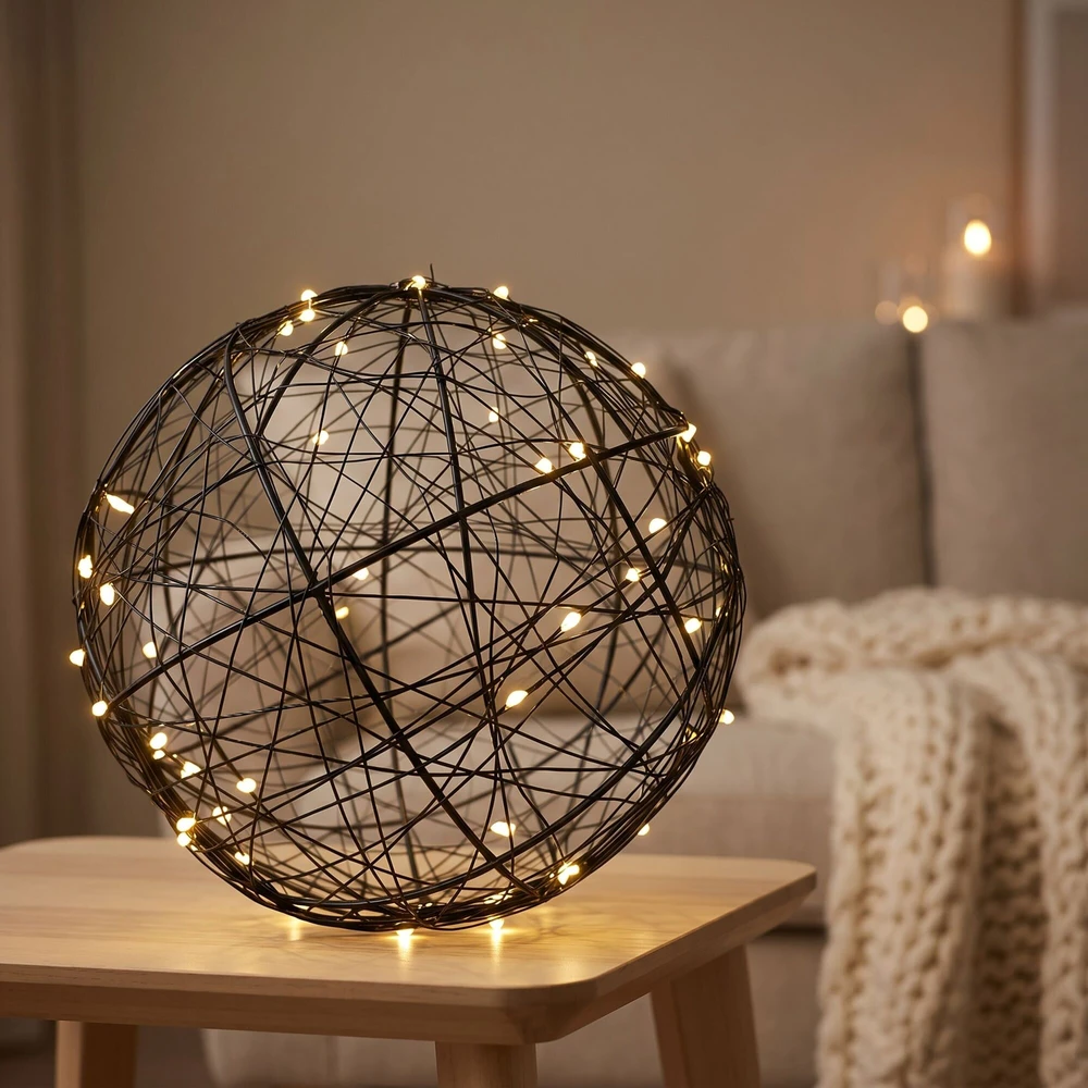 Relaxdays LED dekoratyvinė orbita 30 cm