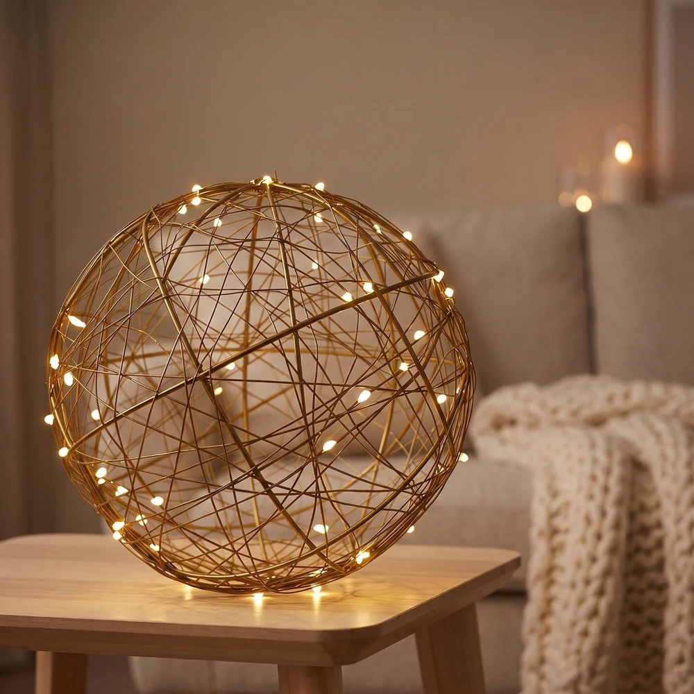 Relaxdays LED dekoratyvinė orbita 30 cm