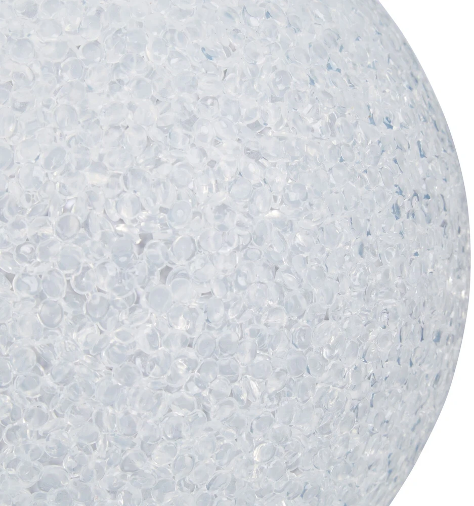 Relaxdays LED lempa, 15 cm, balta