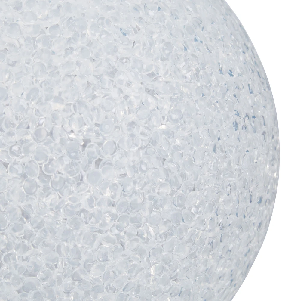Relaxdays LED lempa, 15 cm, balta