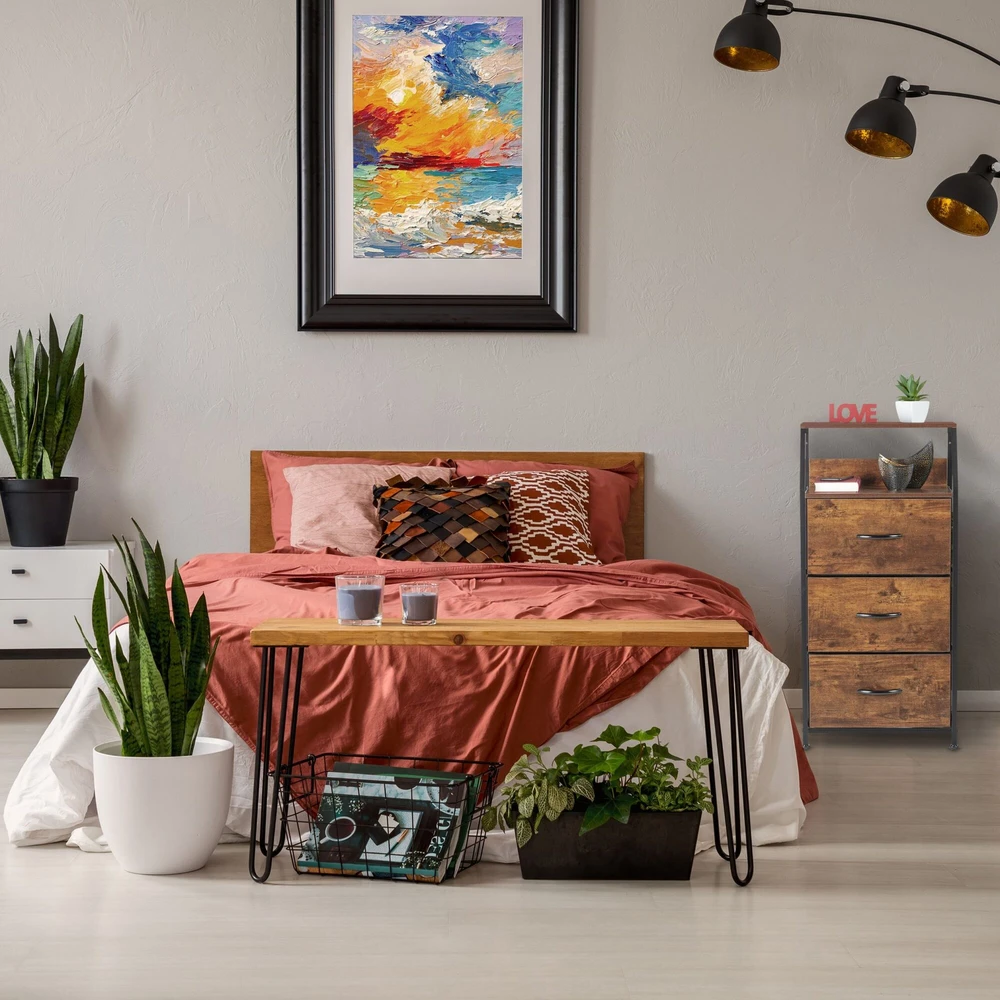 Relaxdays Vintažinė lentyna industrinio stiliaus dizaino