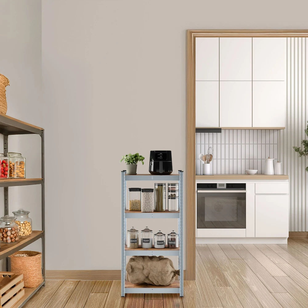 Relaxdays Cinkuota itin tvirta lentynų sistema