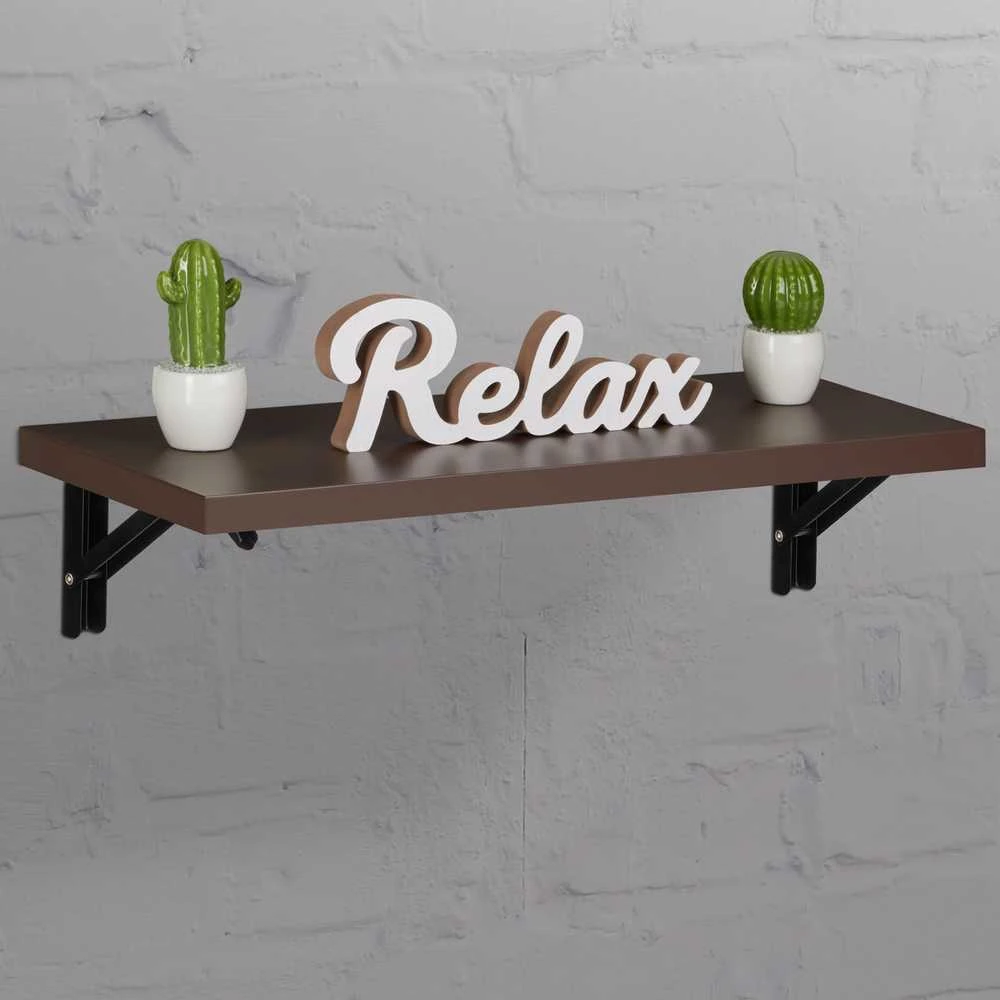 Relaxdays 4x Sulankstomi lentynų laikikliai