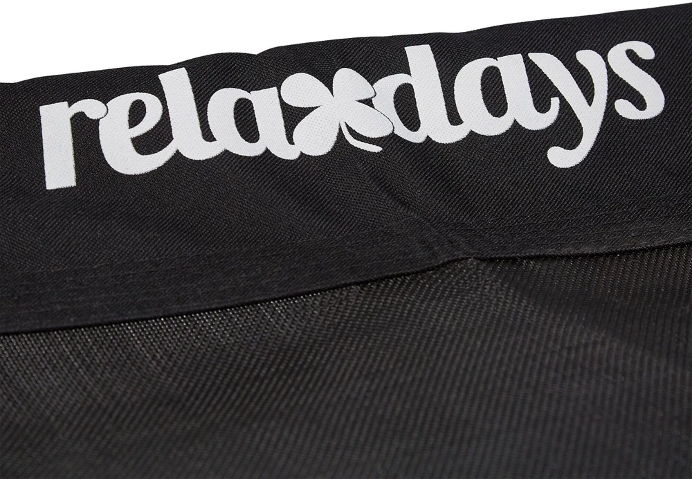 Relaxdays XXL lizdinės sūpynės juodos