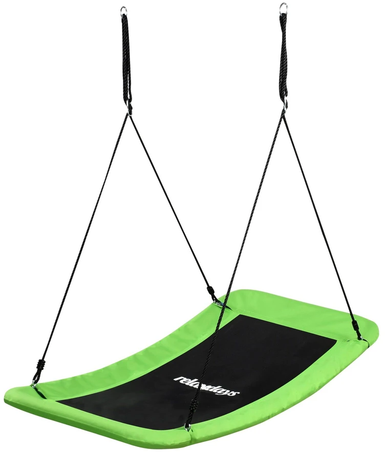 Relaxdays Lenktos formos lizdinės sūpynės 150kg