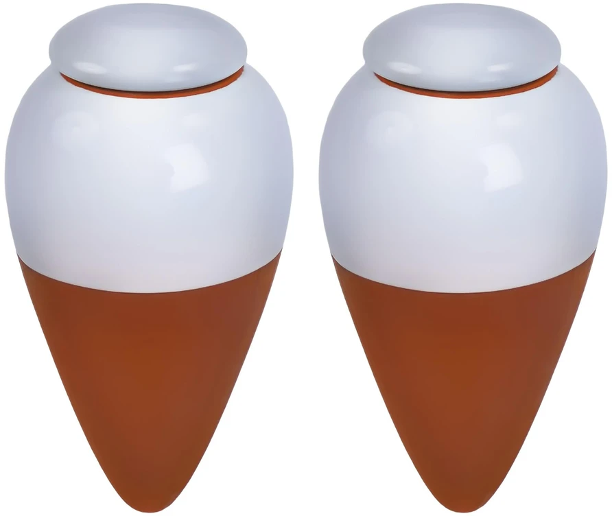 Relaxdays Molinis kūgis su dangteliu, 350 ml rinkinys