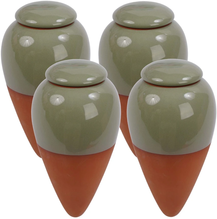 Relaxdays Molinis kūgis su dangteliu, 350 ml rinkinys