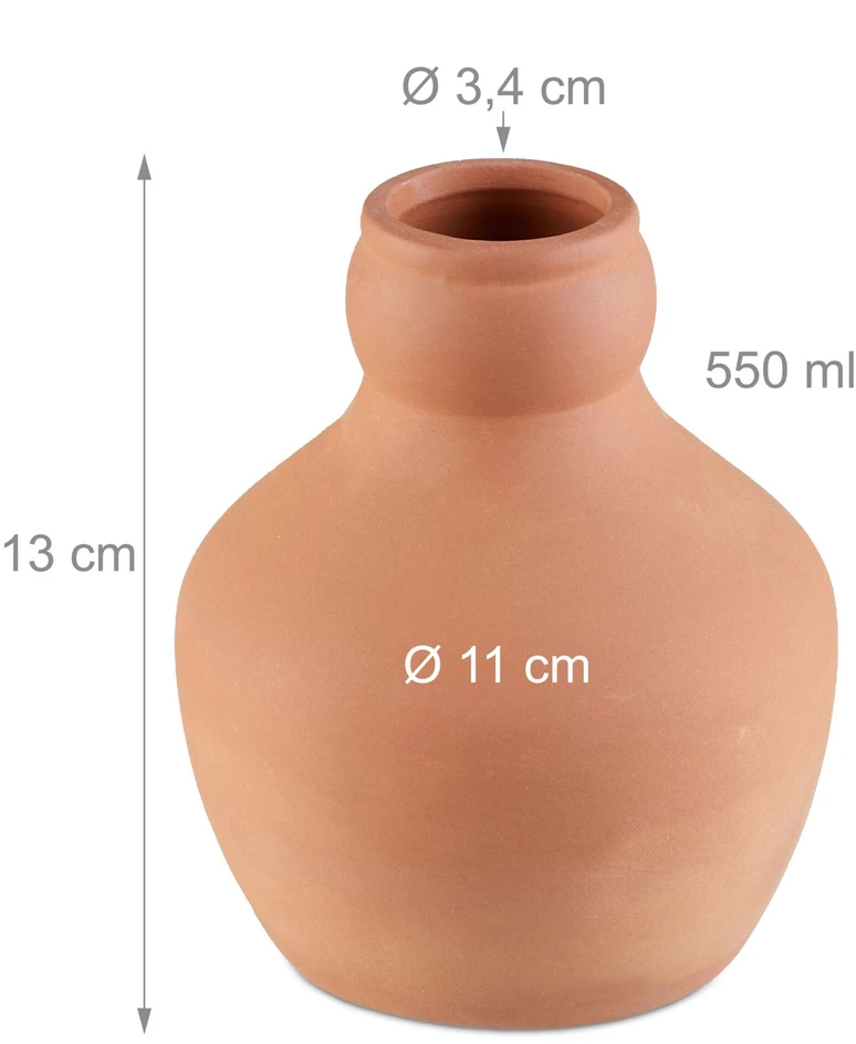 Relaxdays 3 Ollas laistymo indų rinkinys 550 ml