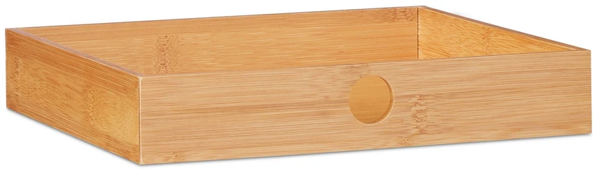 Laikiklis Relaxdays Monitoriaus stovas, 12x56x27 cm, rudas