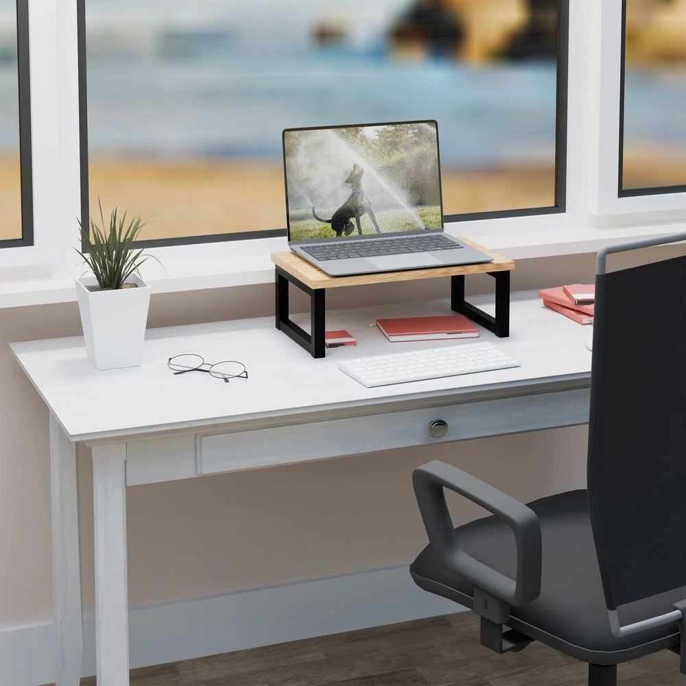 Laikiklis Relaxdays Industrinio stiliaus monitoriaus stovas