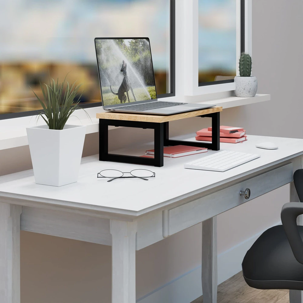 Laikiklis Relaxdays Industrinio stiliaus monitoriaus stovas