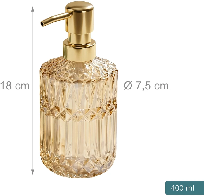 Relaxdays 2 muilo dozatorių rinkinys 400 ml
