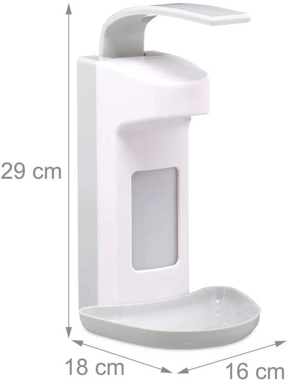 Relaxdays 2x muilo dozatorius 500ml