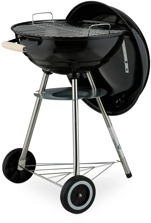 Relaxdays Nešiojama kepsninė „Virdulys“ tipo BBQ grilis