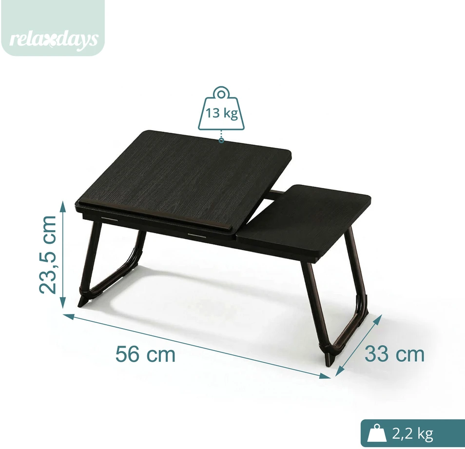 Relaxdays Reguliuojamas nešiojamojo kompiuterio staliukas