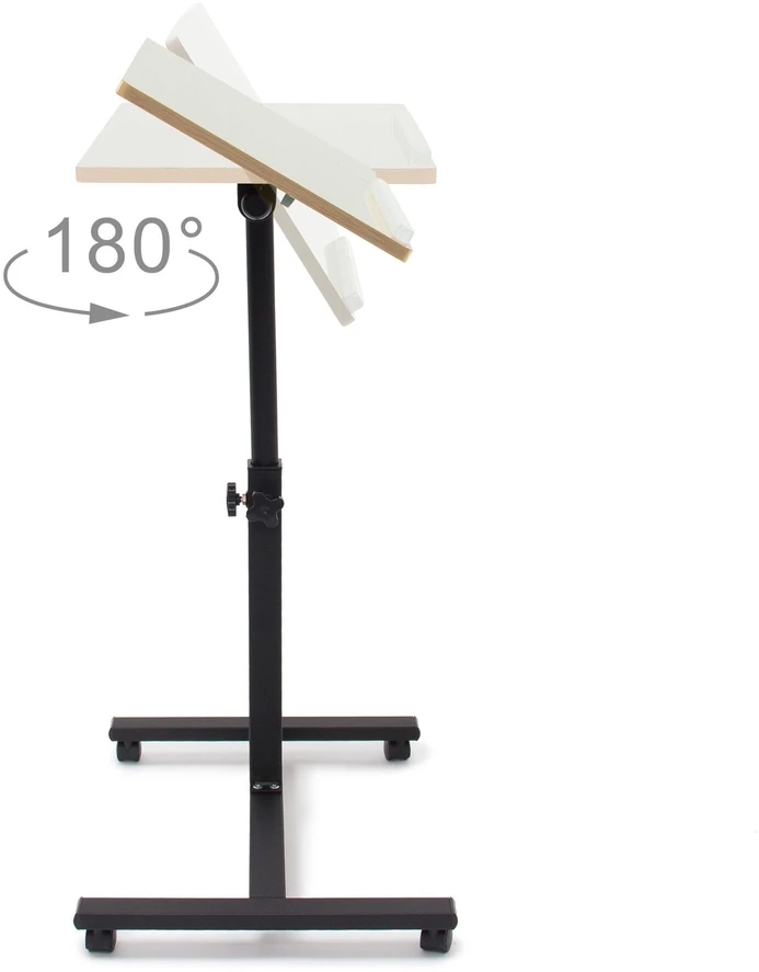 Relaxdays Medžio imitacijos nešiojamojo kompiuterio stalas
