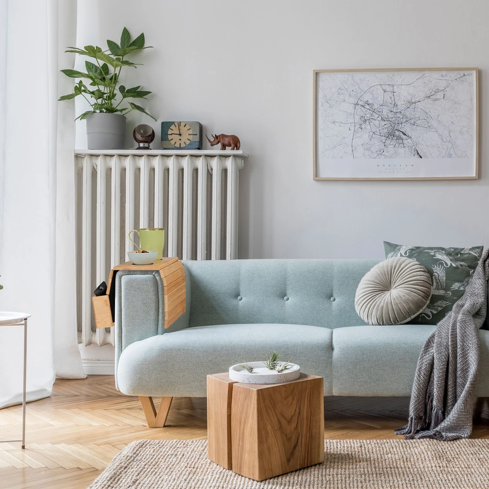 Relaxdays Bambukinis padėklas serviravimui su padėkliukais