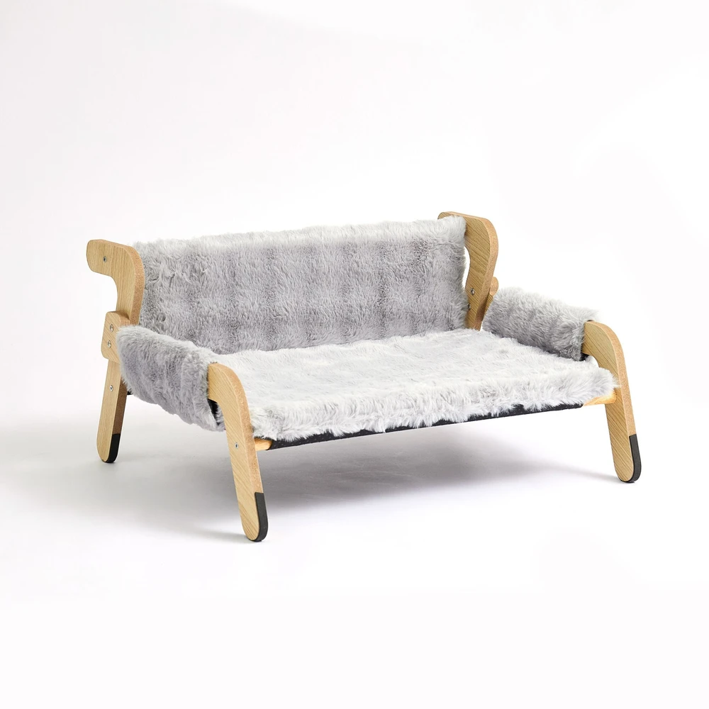 Relaxdays Pakelta minkšta katės lova