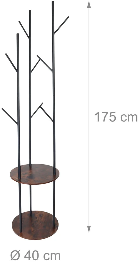 Relaxdays Paltų stovas 175 cm