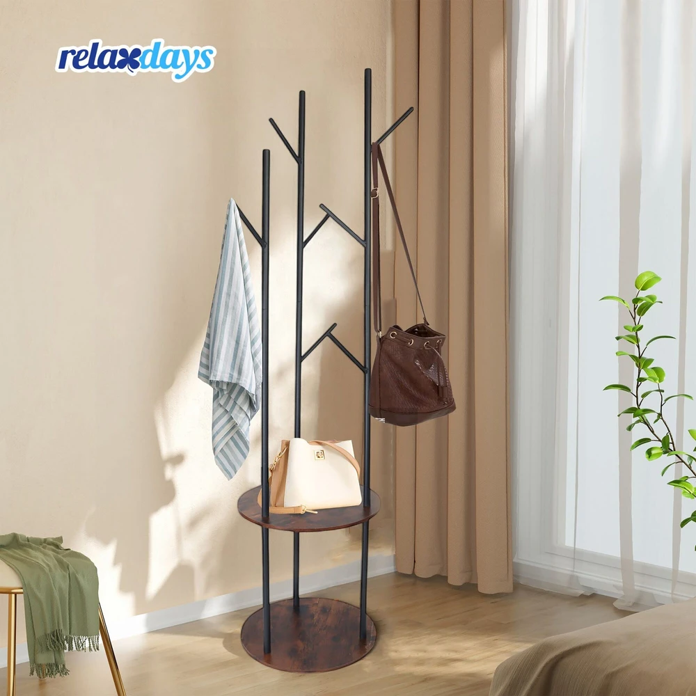 Relaxdays Paltų stovas 175 cm