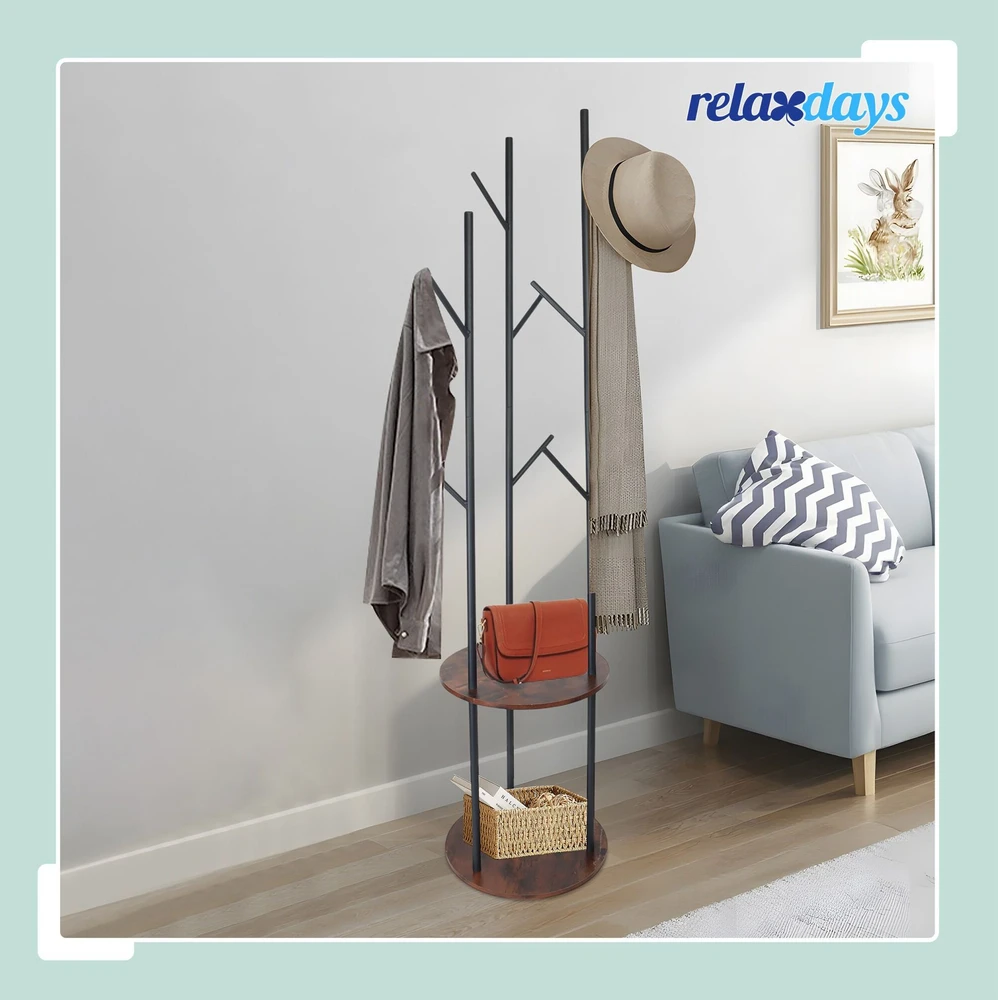 Relaxdays Paltų stovas 175 cm