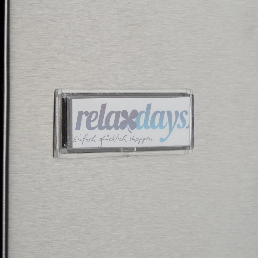 Relaxdays Pašto dėžutė, nerūdijantis plienas, 42x35x12.5 cm, sidabrinė
