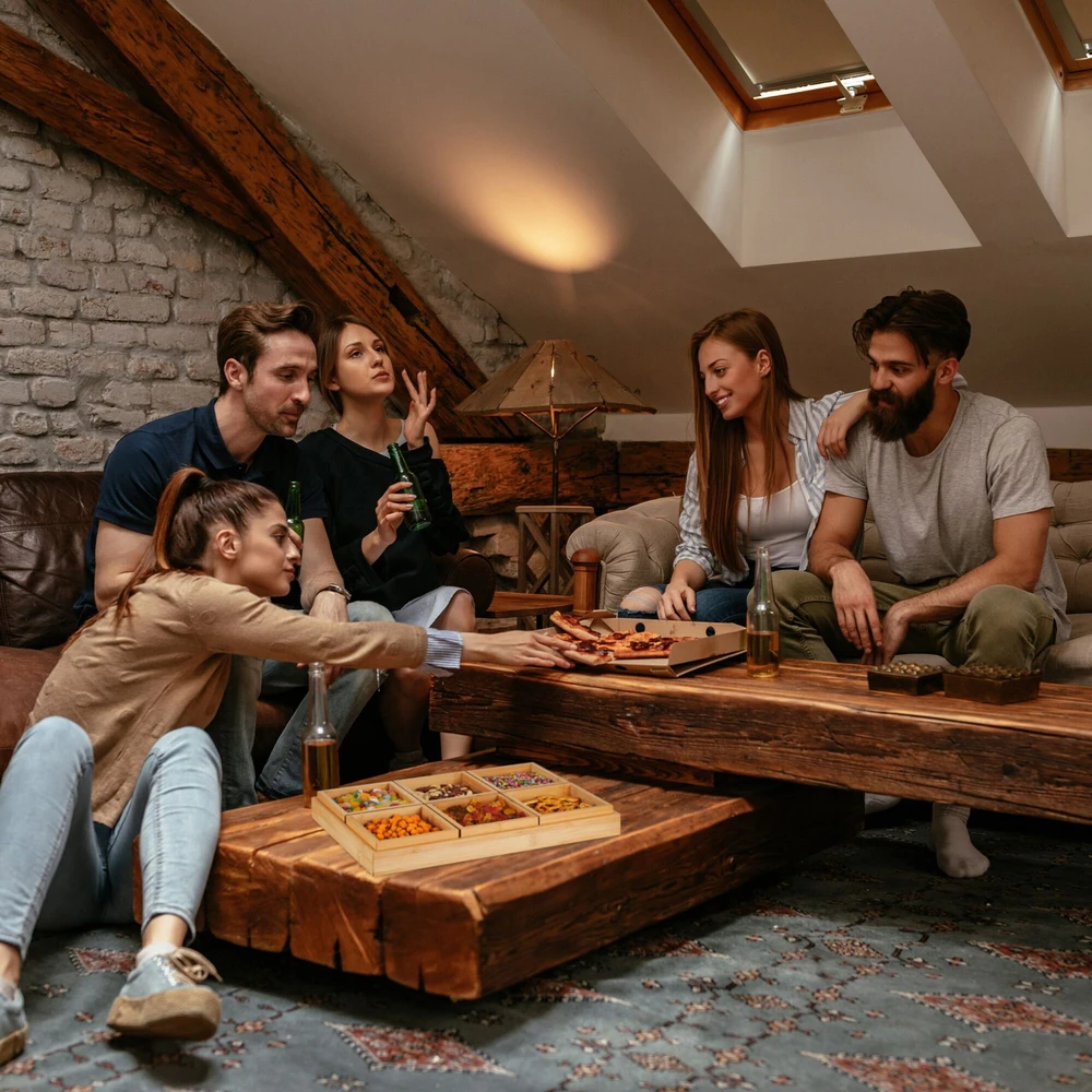 Relaxdays Užkandžių serviravimo padėklas