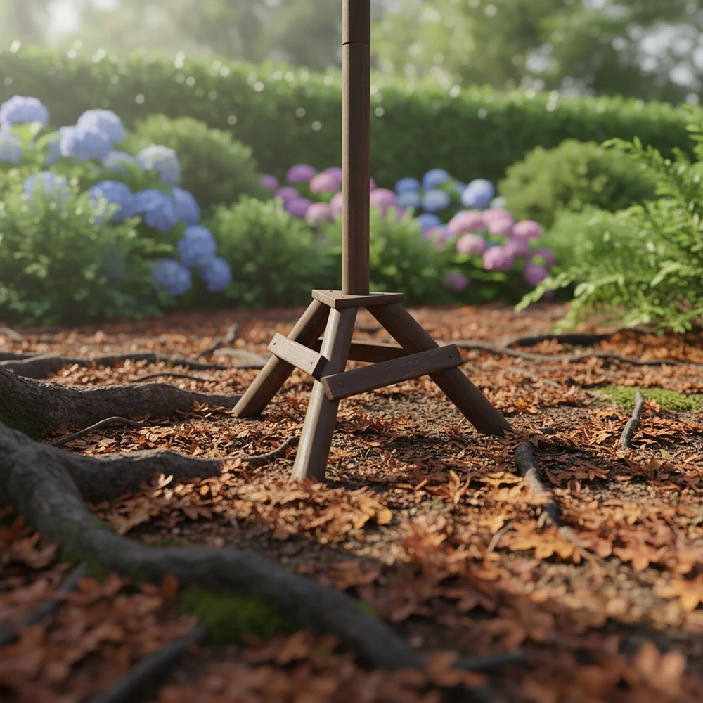 Relaxdays Paukščių namelis, 100x37x43 cm, ruda, mediena