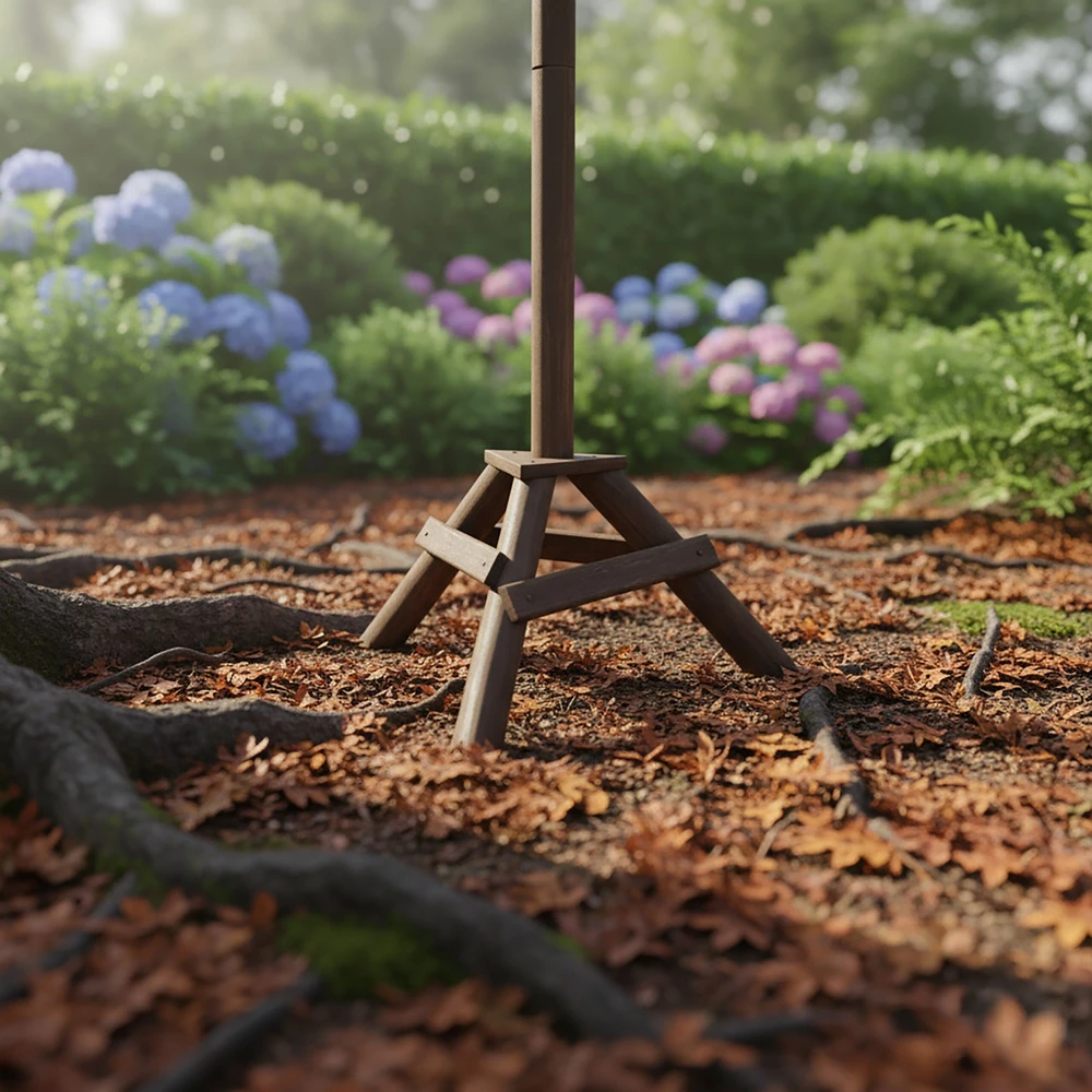 Relaxdays Paukščių namelis, 100x37x43 cm, ruda, mediena