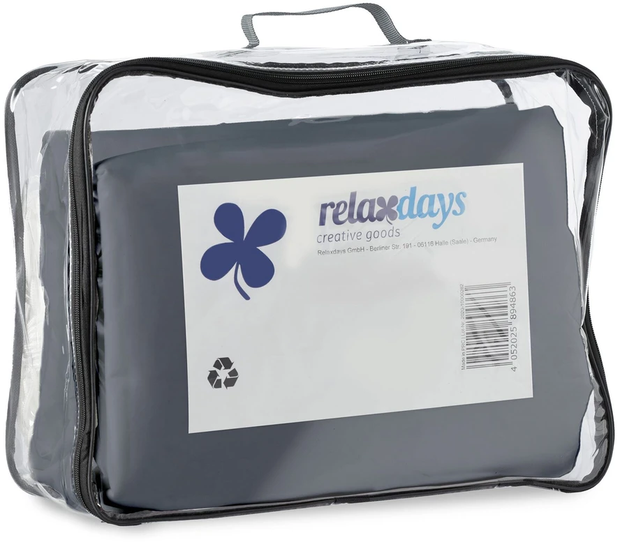 Relaxdays Pilka stačiakampė pavėsio burė