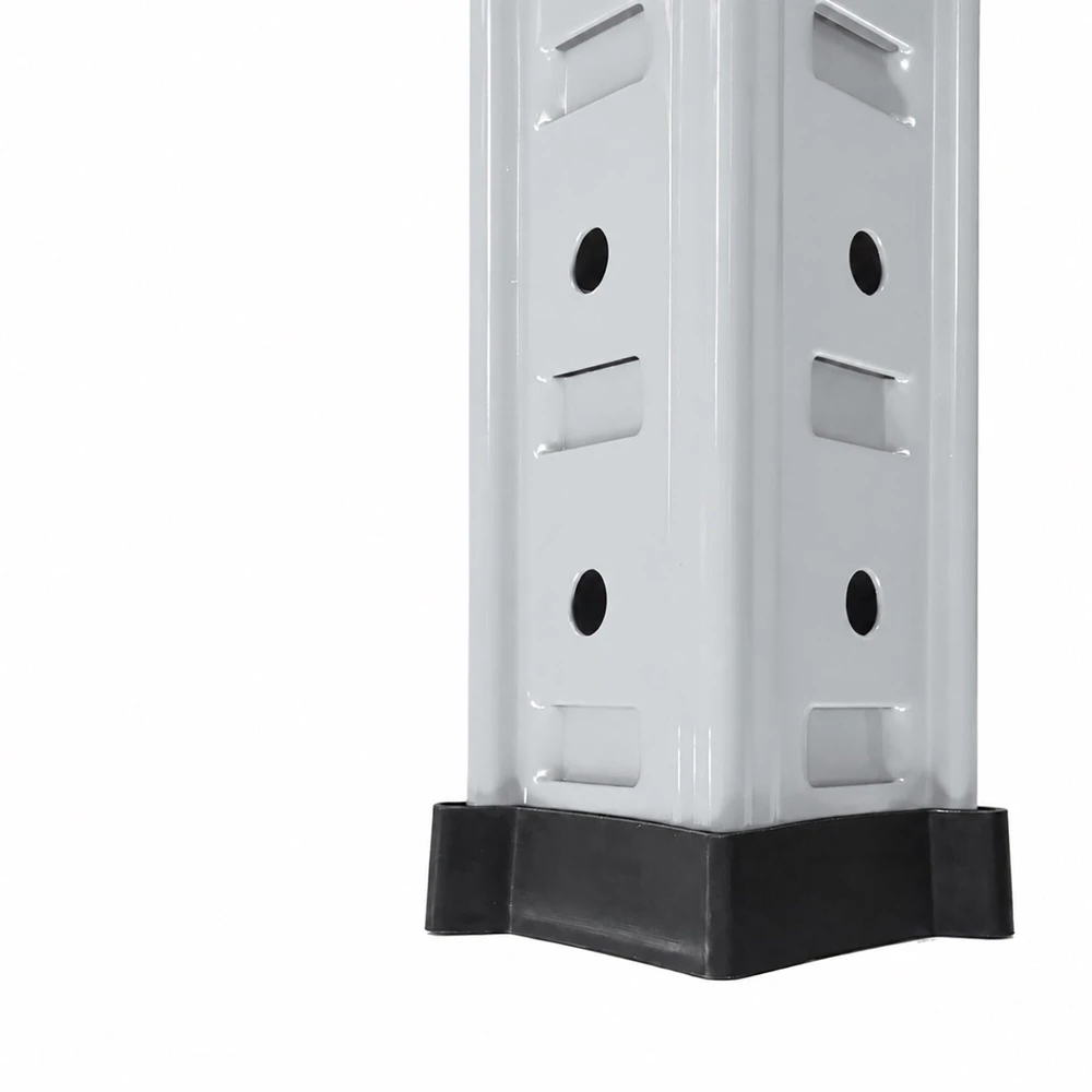Relaxdays Pilka sunkiam kroviniui skirta plieninio karkaso lentyna, 5 lentynos