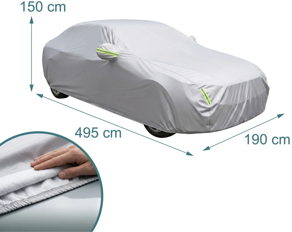 Relaxdays Pilnas automobilio užvalkalas su UV apsauga