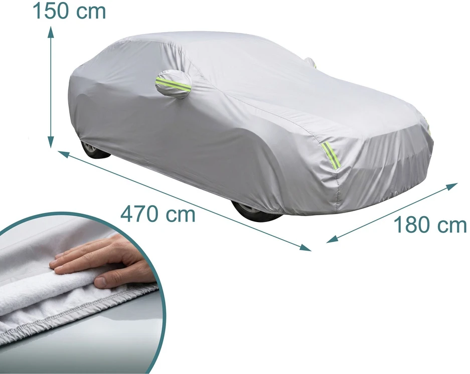 Relaxdays Pilnas automobilio užvalkalas su UV apsauga