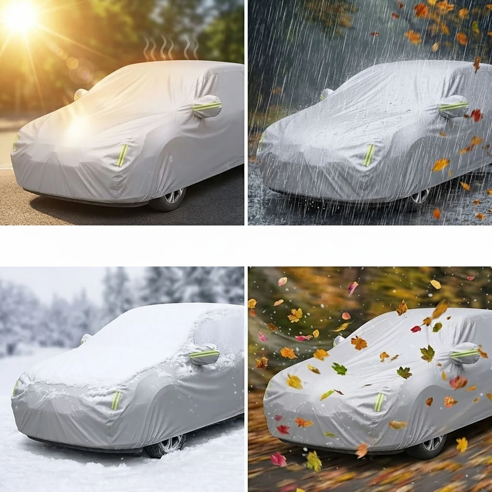 Relaxdays Pilnas automobilio užvalkalas su UV apsauga
