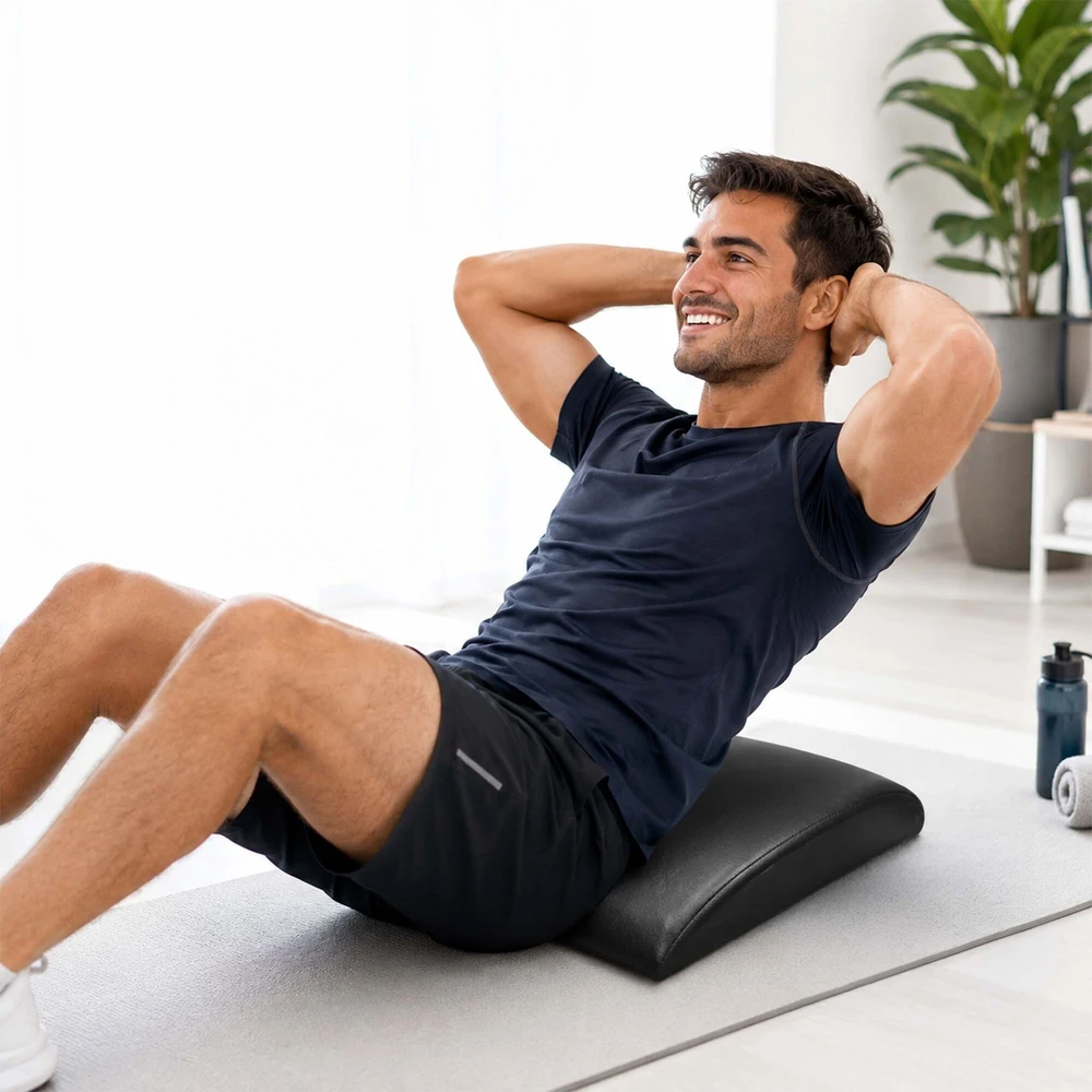 Relaxdays Pilvo raumenų treniruočių pagalvėlė, PVC
